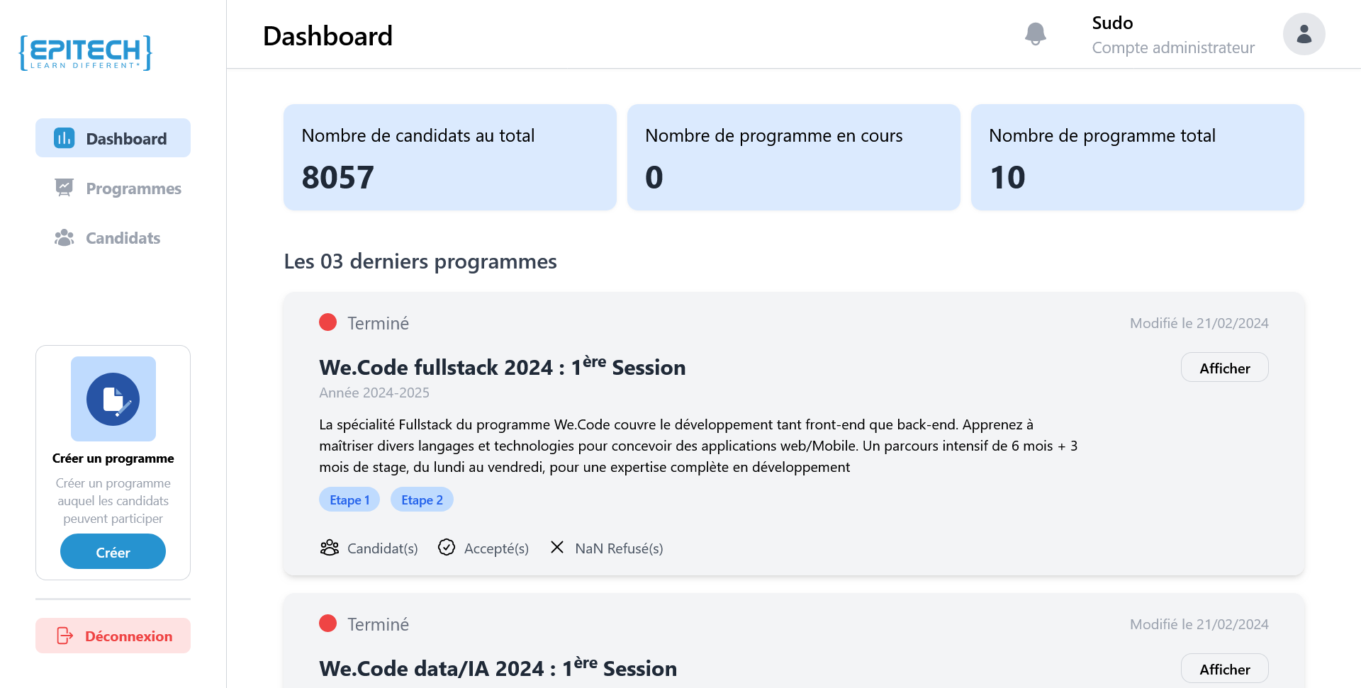 WeCode Recruitment System